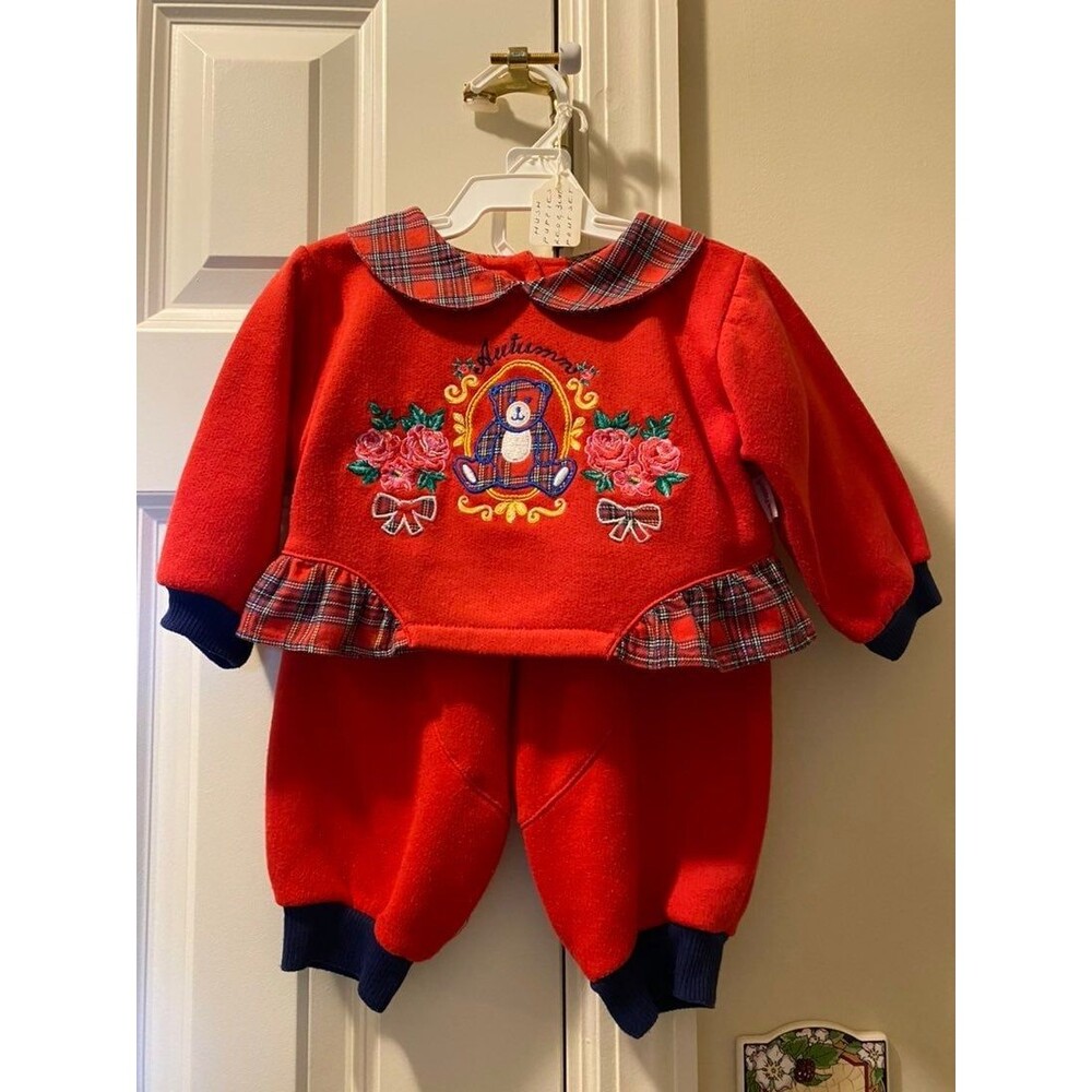 Hush Puppies Sz 6-9mo Autumn Pants Set